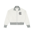 AP75 Striped Rib Collar Zip Jacket