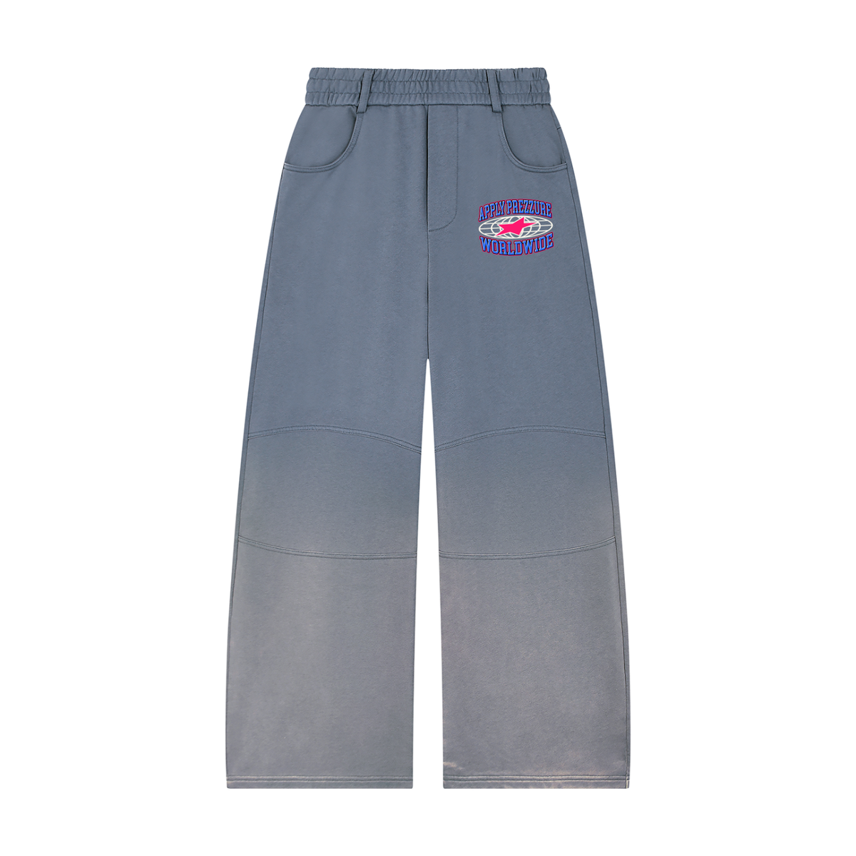 Dust Paneled Barrel Leg Sweatpants