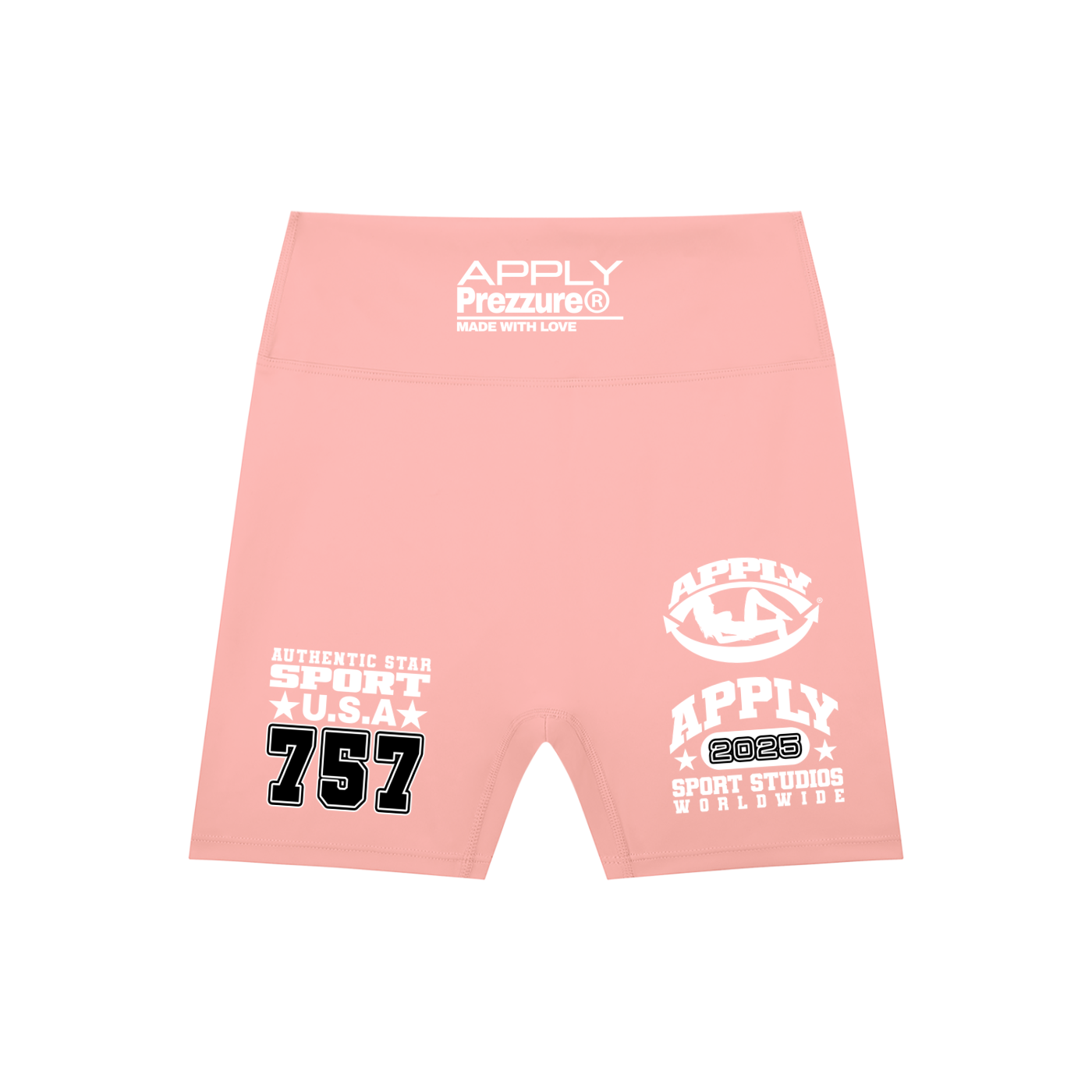 AP High-Waisted Biker Shorts – 757 Edition