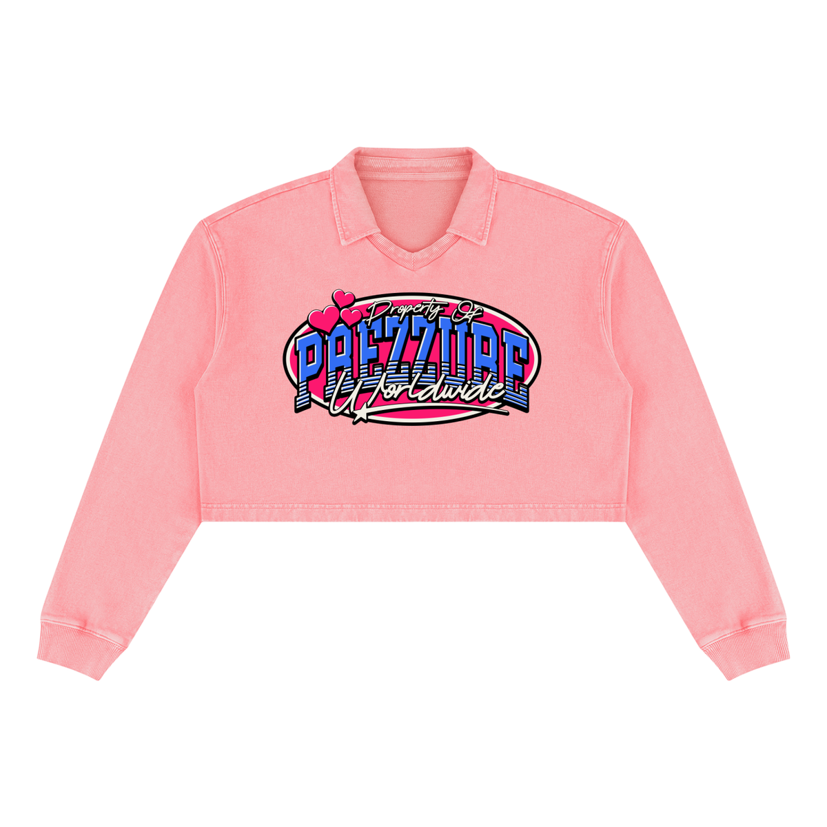 Vintage Wash Crop Sweatshirt