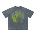 Made Different Mineral Wash Raw Edge T-Shirt