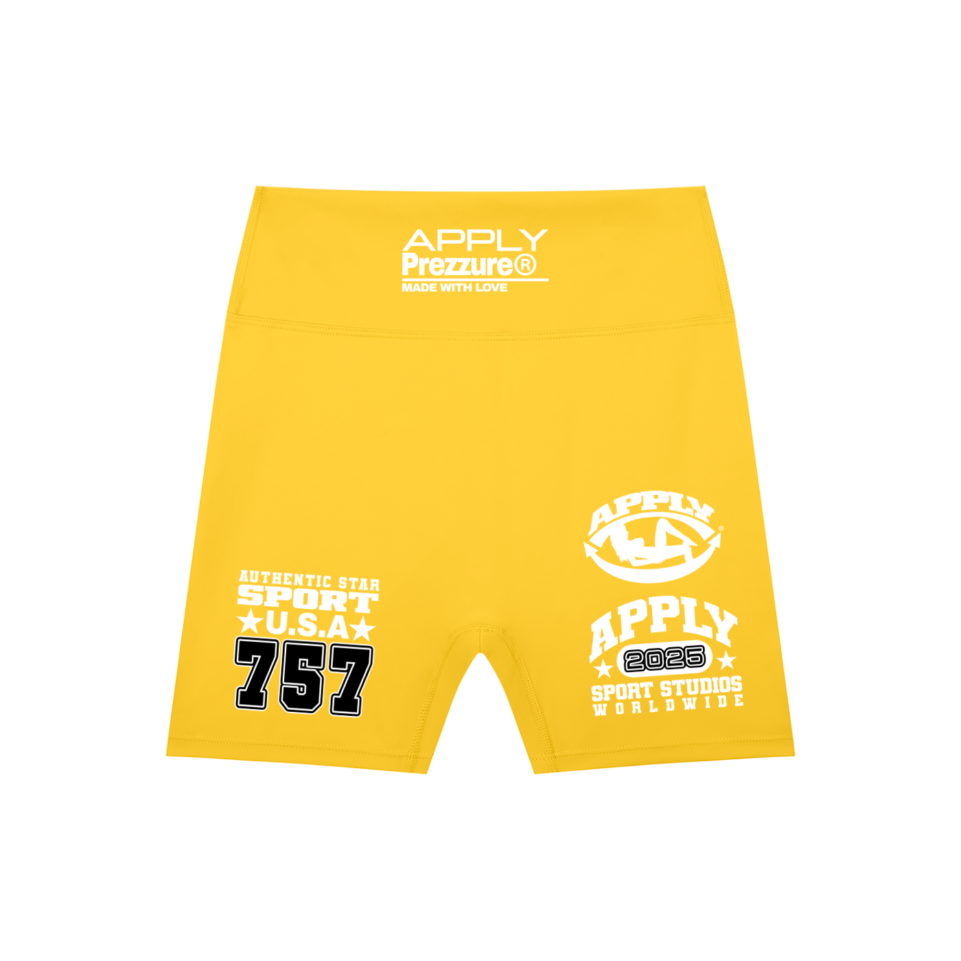 AP High-Waisted Biker Shorts – 757 Edition