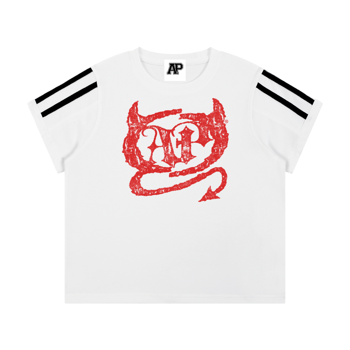 Women's Varsity Stripe  DemonT-Shirt