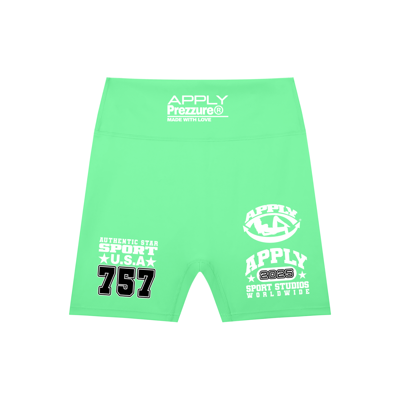 AP High-Waisted Biker Shorts – 757 Edition