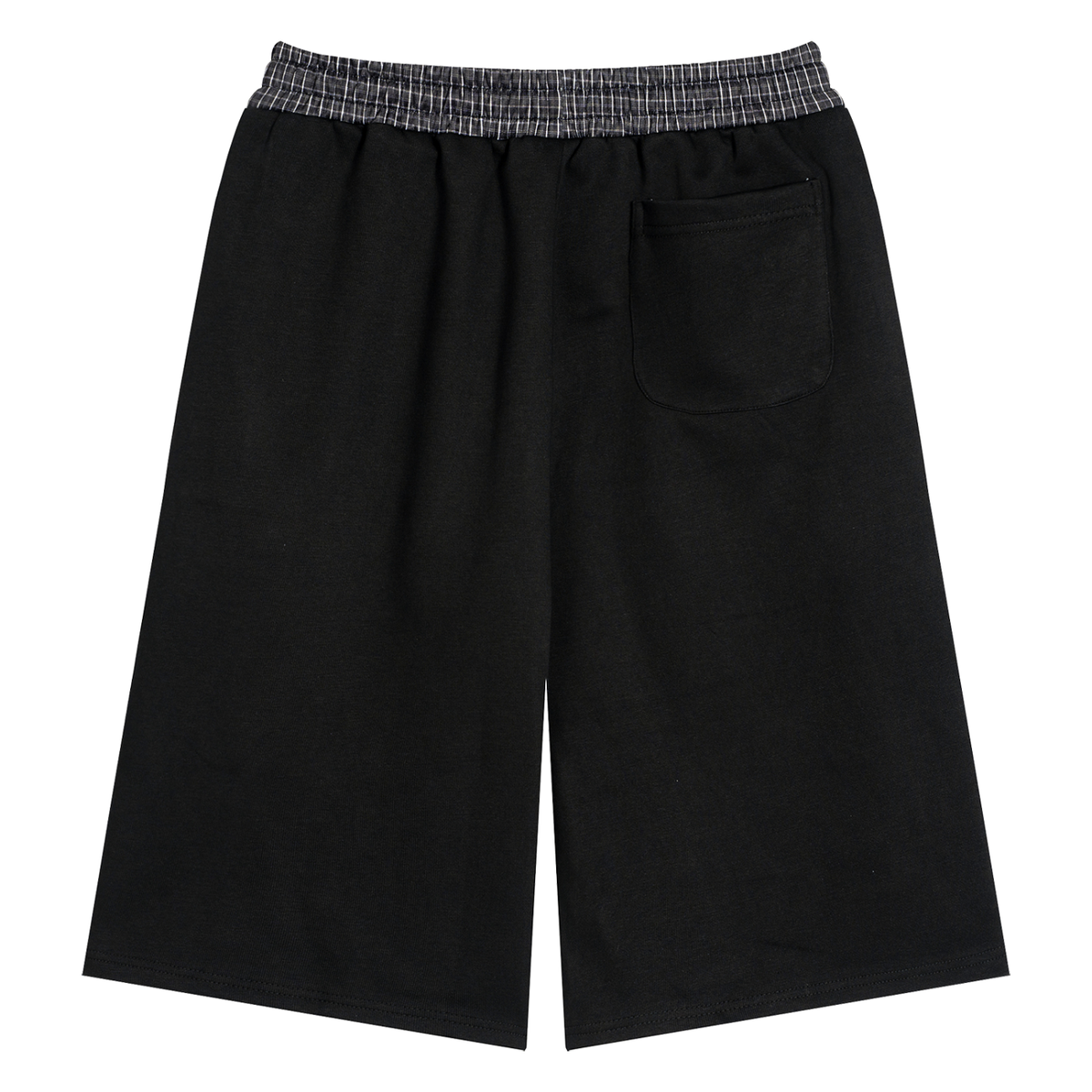 Bad girls listen Plaid Waistband Shorts