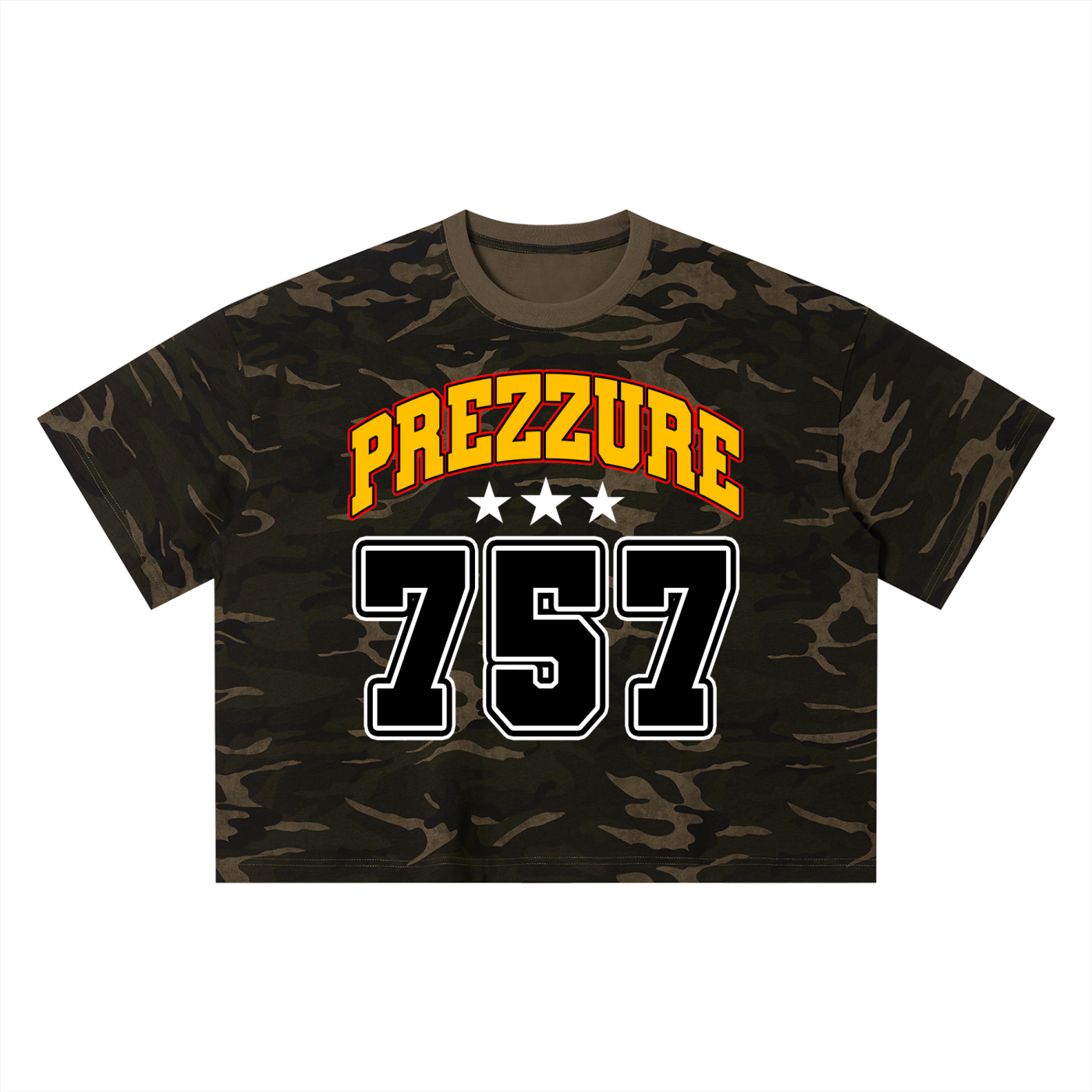 Pressure Camo Tee – 757