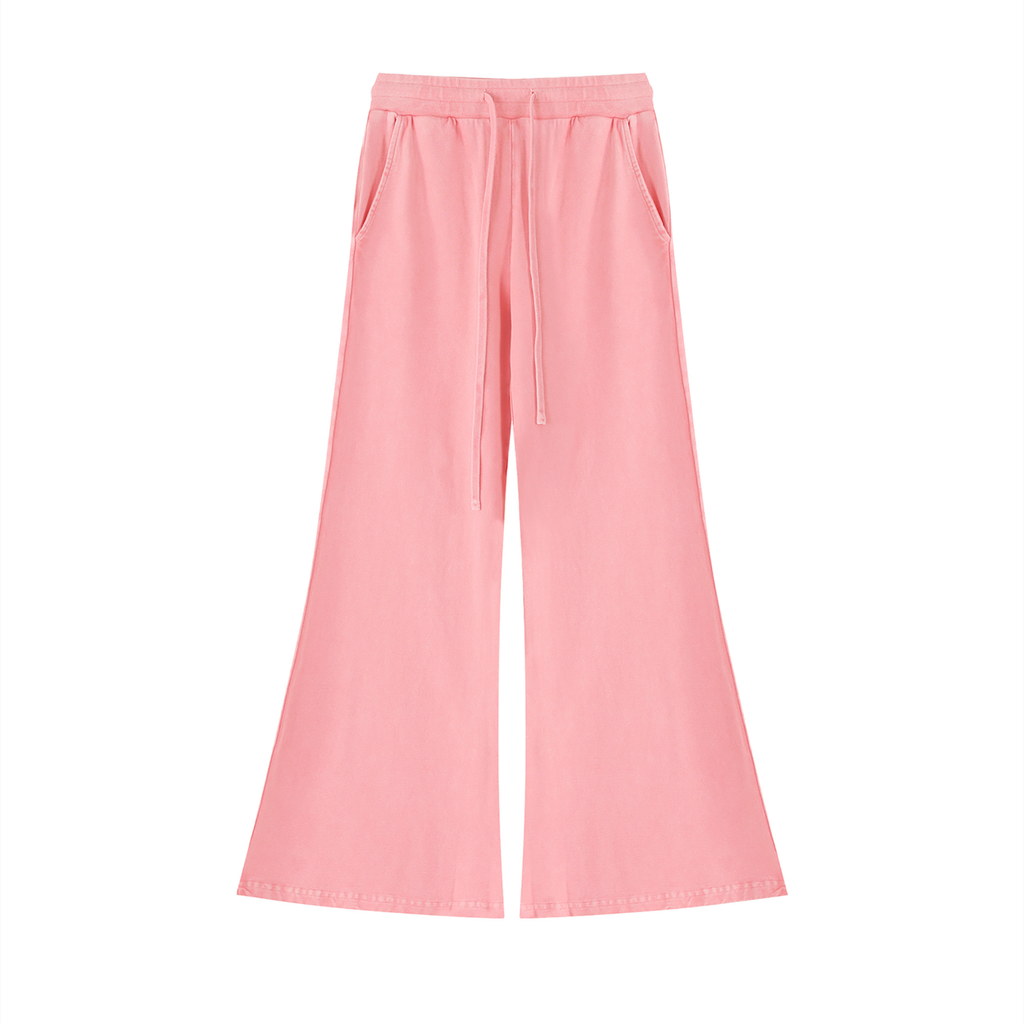 Vintage Wash Flared Sweatpants