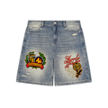 Ap Royale Baggy Denim Shorts