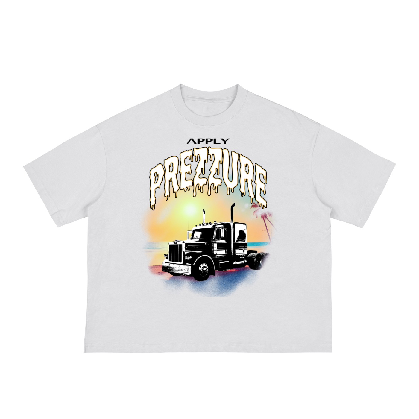 Prezzure Beach Loose Boxy Tee