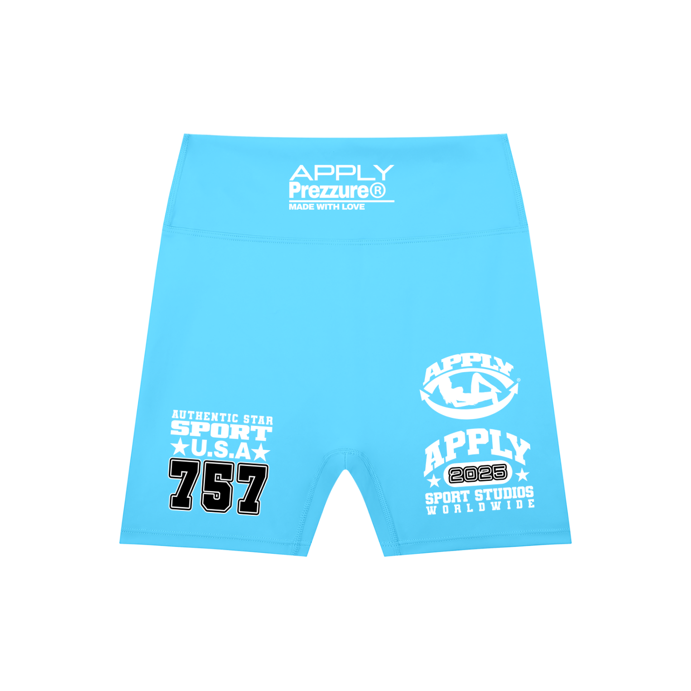 AP High-Waisted Biker Shorts – 757 Edition