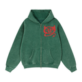 Ap Worldwide Zip Boxy Fleece Hoodie