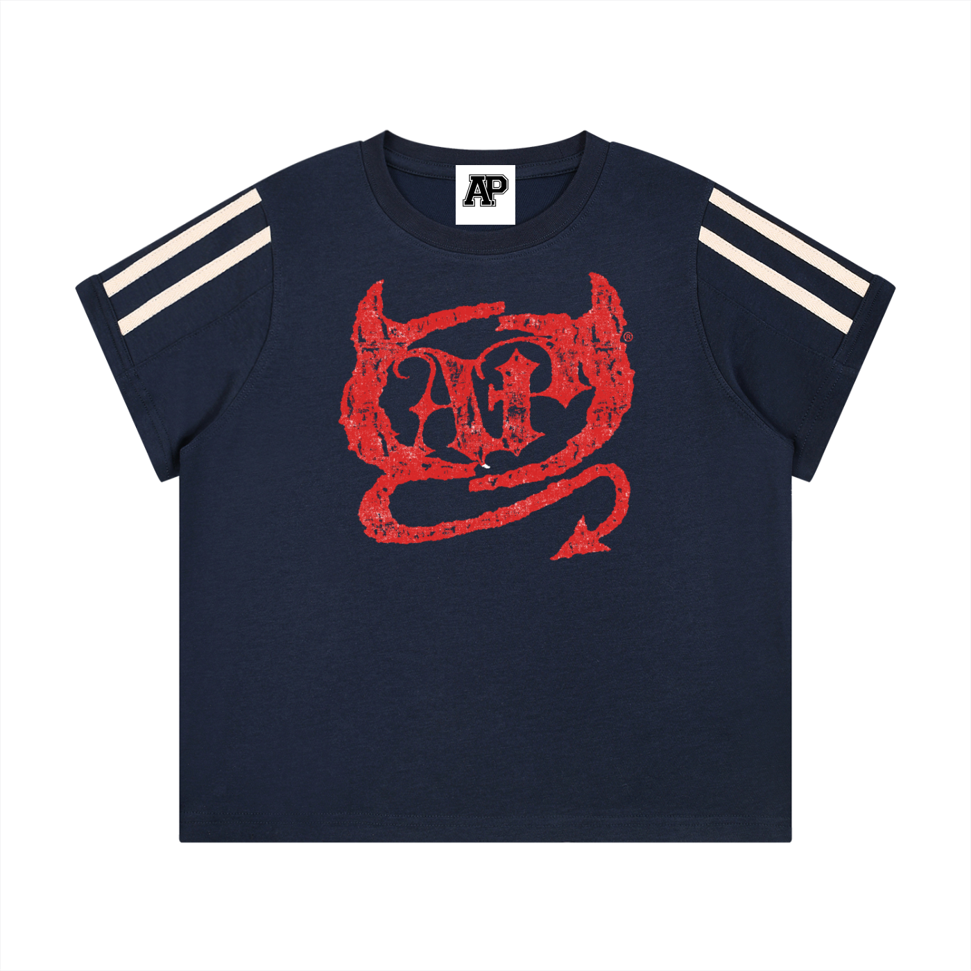 Women's Varsity Stripe  DemonT-Shirt