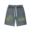 Made Different Mineral Wash Raw Edge Shorts