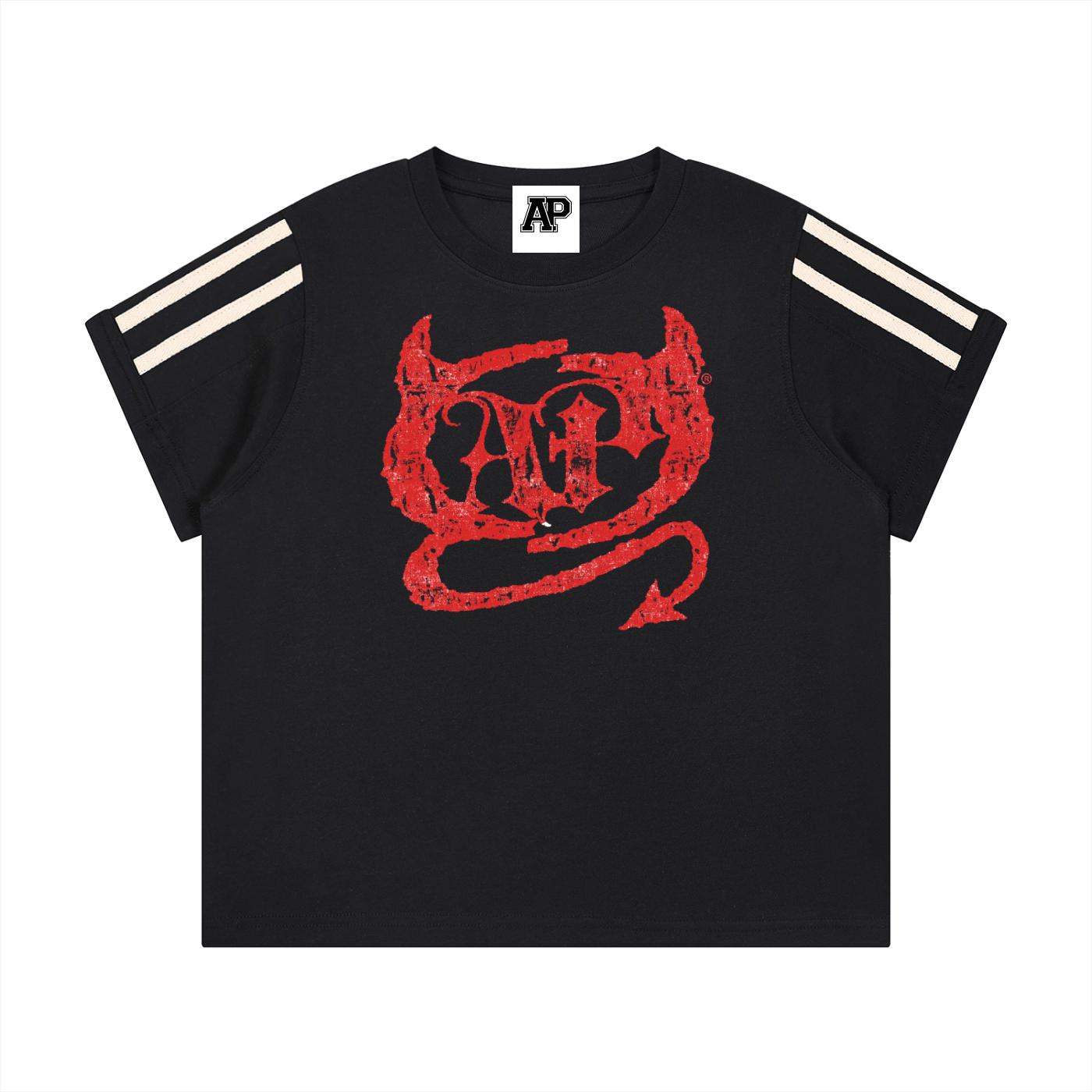 Women's Varsity Stripe  DemonT-Shirt