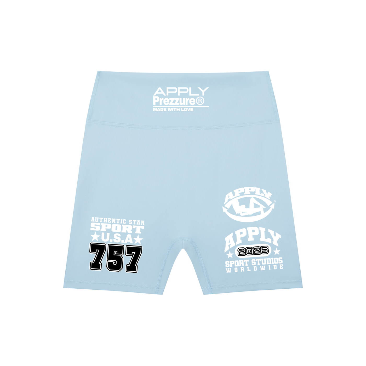 AP High-Waisted Biker Shorts – 757 Edition